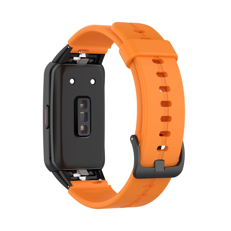 For Honor Band 7 Solid Color Silicone Watch Band