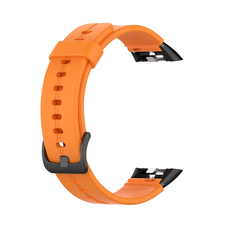 For Honor Band 7 Solid Color Silicone Watch Band