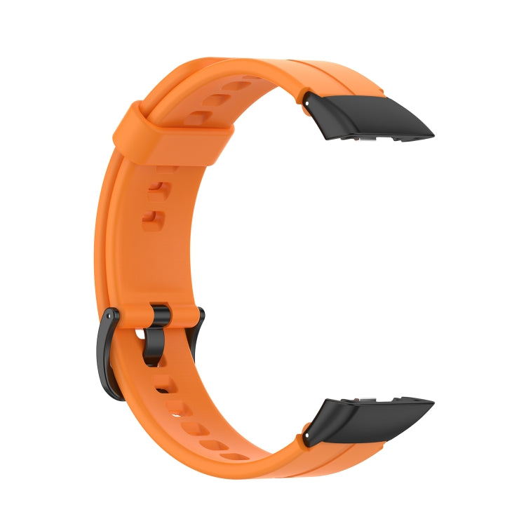 For Honor Band 7 Solid Color Silicone Watch Band