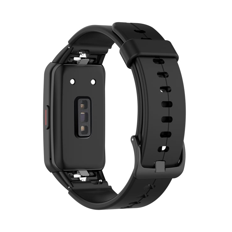 For Honor Band 7 Solid Color Silicone Watch Band