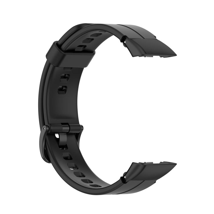 For Honor Band 7 Solid Color Silicone Watch Band