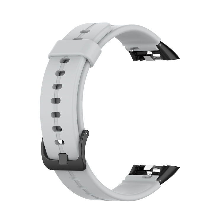For Honor Band 7 Solid Color Silicone Watch Band