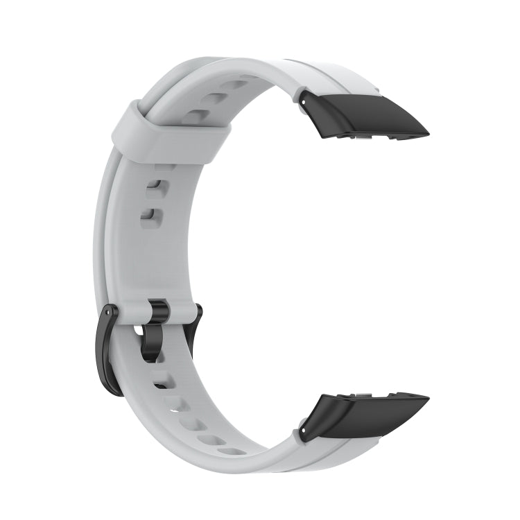 For Honor Band 7 Solid Color Silicone Watch Band