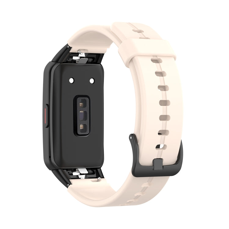 For Honor Band 7 Solid Color Silicone Watch Band