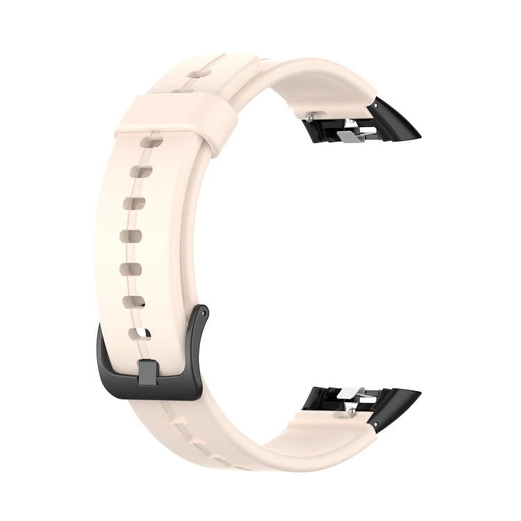 For Honor Band 7 Solid Color Silicone Watch Band
