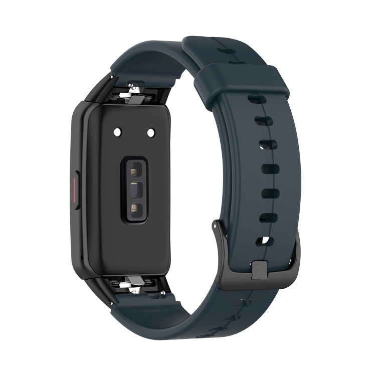 For Honor Band 7 Solid Color Silicone Watch Band