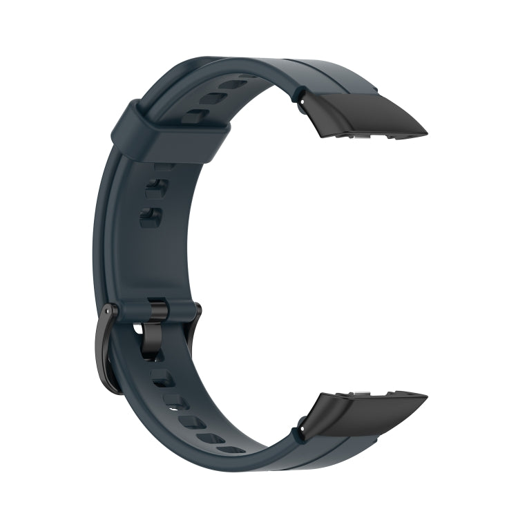 For Honor Band 7 Solid Color Silicone Watch Band