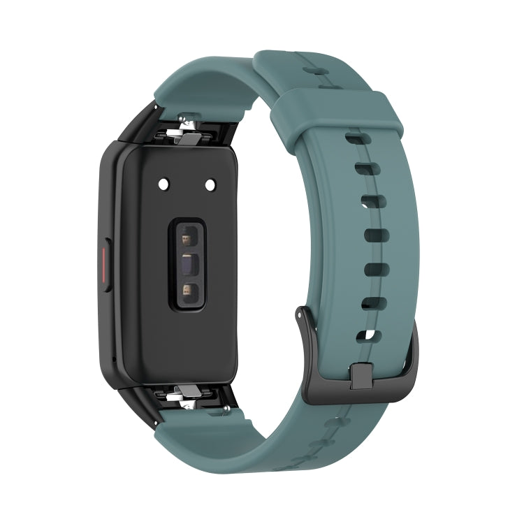 For Honor Band 7 Solid Color Silicone Watch Band