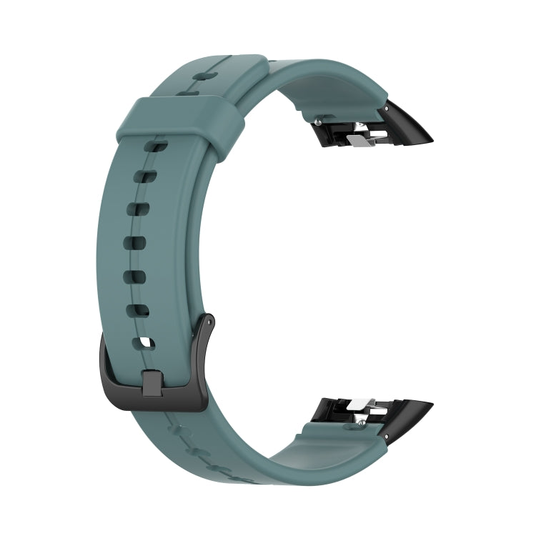 For Honor Band 7 Solid Color Silicone Watch Band