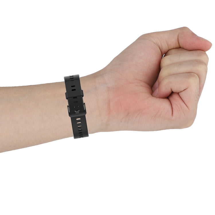 For Honor Band 7 Solid Color Silicone Watch Band