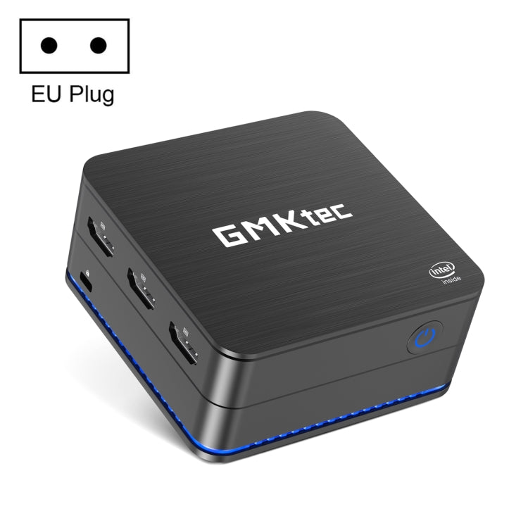 GMK KB7S Windows 11 Pro Mini PC, 8GB+256GB, Intel Jasper Lake N5105 Quad Core, Support WiFi & BT