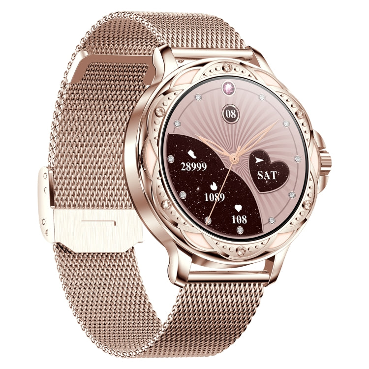 CF12 1.2 inch Waterproof Smart Steel Strap Wristband Support Heart Rate Monitoring / Blood Pressure Monitoring