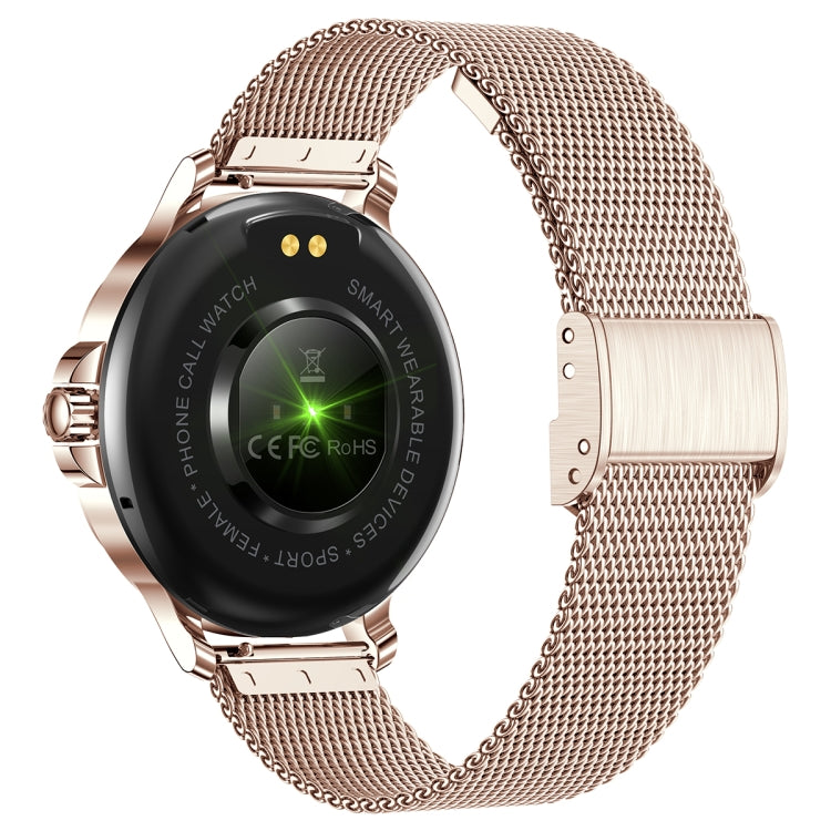CF12 1.2 inch Waterproof Smart Steel Strap Wristband Support Heart Rate Monitoring / Blood Pressure Monitoring