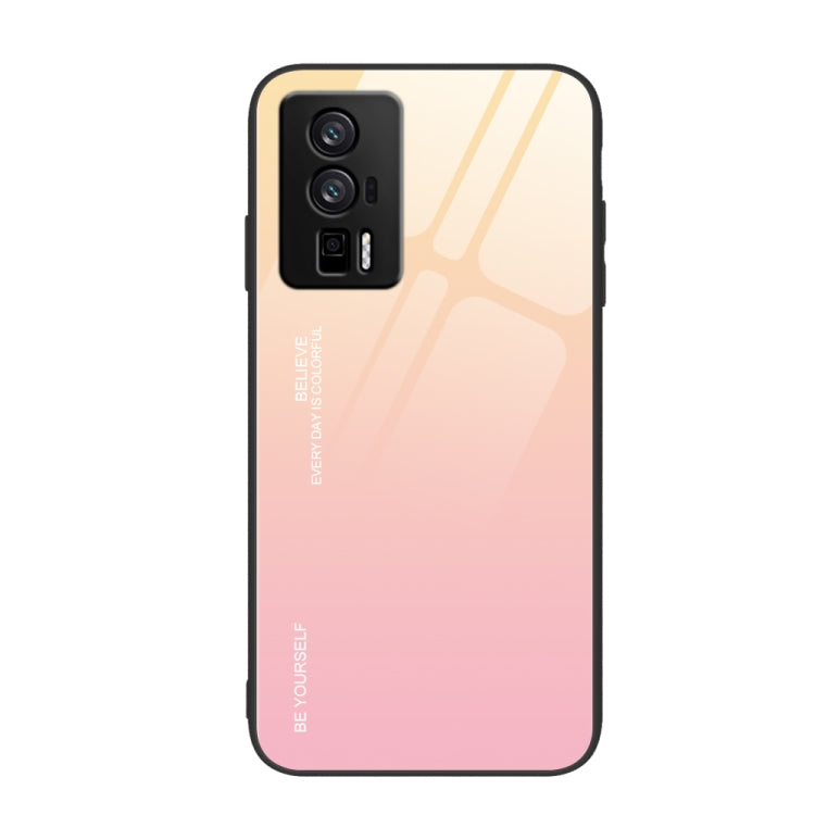 For Xiaomi Redmi K60/K60 Pro Gradient Color Glass Phone Case