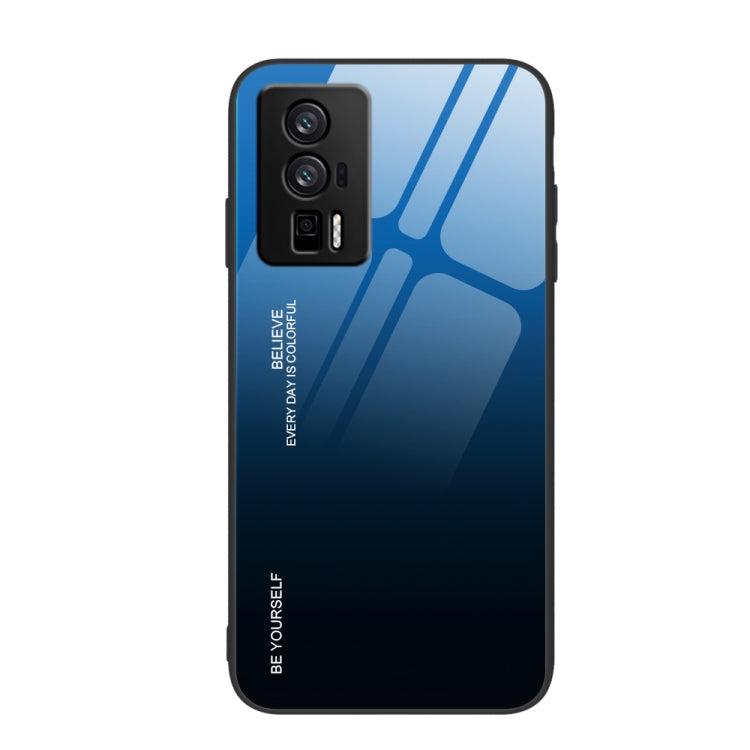 For Xiaomi Redmi K60/K60 Pro Gradient Color Glass Phone Case