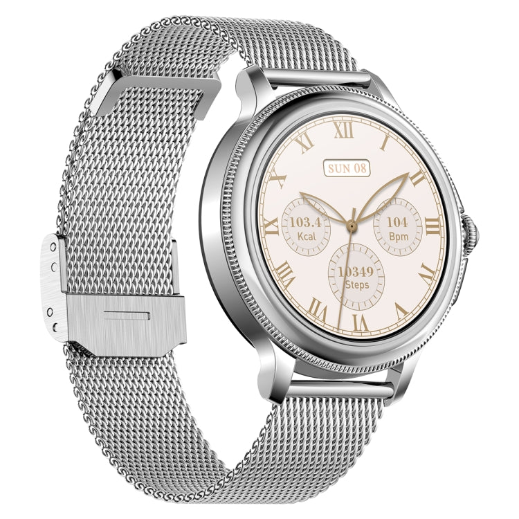 CF96 1.2 inch Waterproof Smart Steel Strap Wristband Support Heart Rate Monitoring / Blood Pressure Monitoring