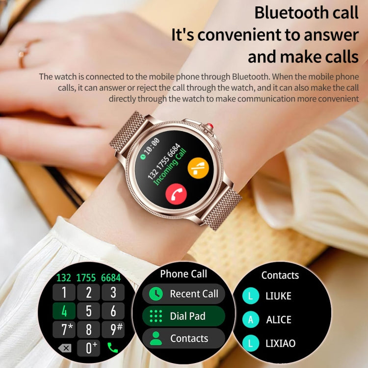 CF96 1.2 inch Waterproof Smart Steel Strap Wristband Support Heart Rate Monitoring / Blood Pressure Monitoring