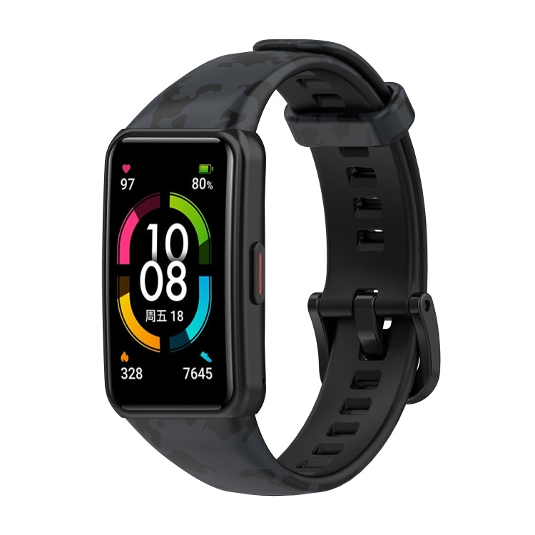 For Honor Band 7 Silicone Watch Band