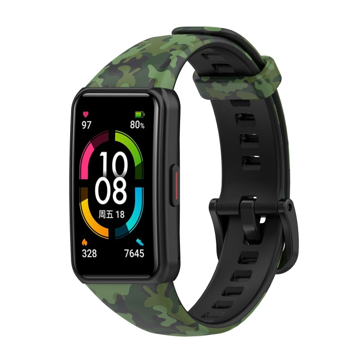For Honor Band 7 Silicone Watch Band