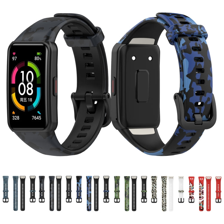 For Honor Band 7 Silicone Watch Band