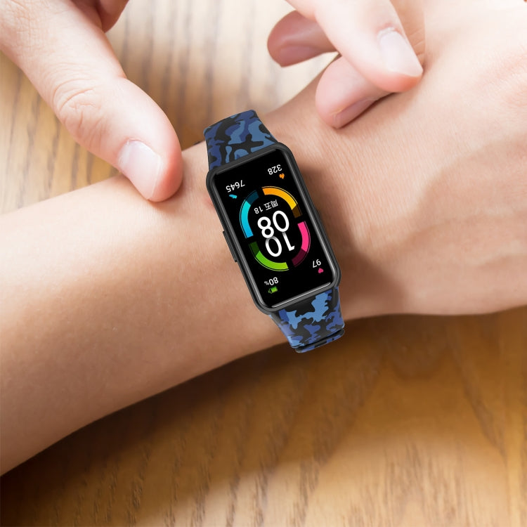 For Honor Band 7 Silicone Watch Band