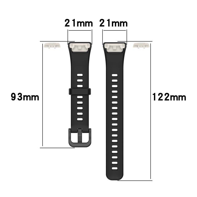 For Honor Band 7 Silicone Watch Band