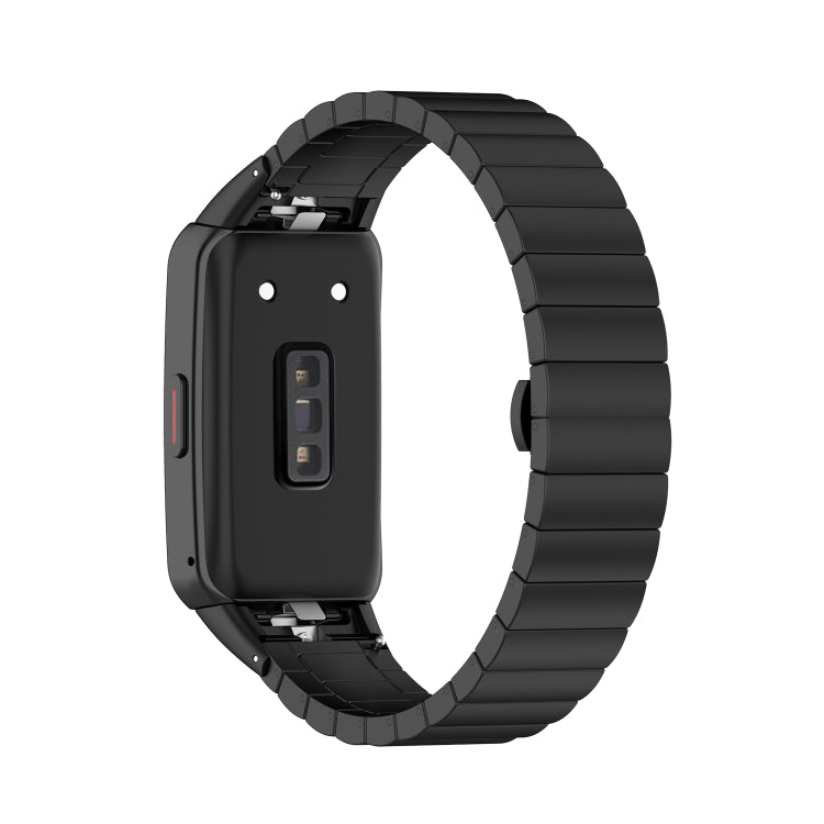 For Honor Band 7 One-bead Stainless Steel Metal Watch Band