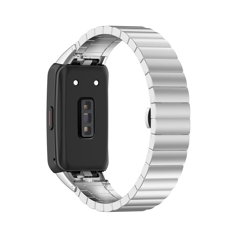For Honor Band 7 One-bead Stainless Steel Metal Watch Band