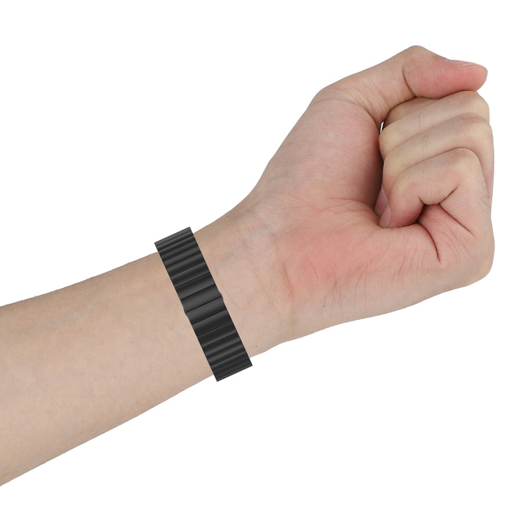 For Honor Band 7 One-bead Stainless Steel Metal Watch Band