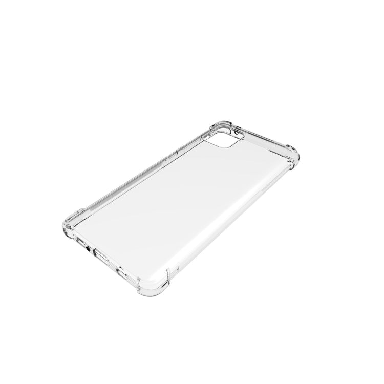 For Galaxy S20 Ultra Shockproof Non-slip Waterproof Thickening TPU Protective Case(Transparent)