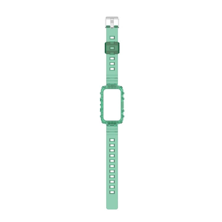 For Honor Band 7 Integrated Transparent Silicone Watch Band