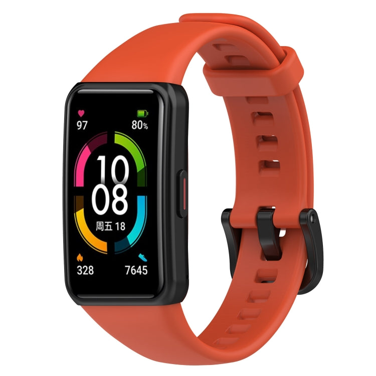 For Honor Band 7 Silicone Watch Band