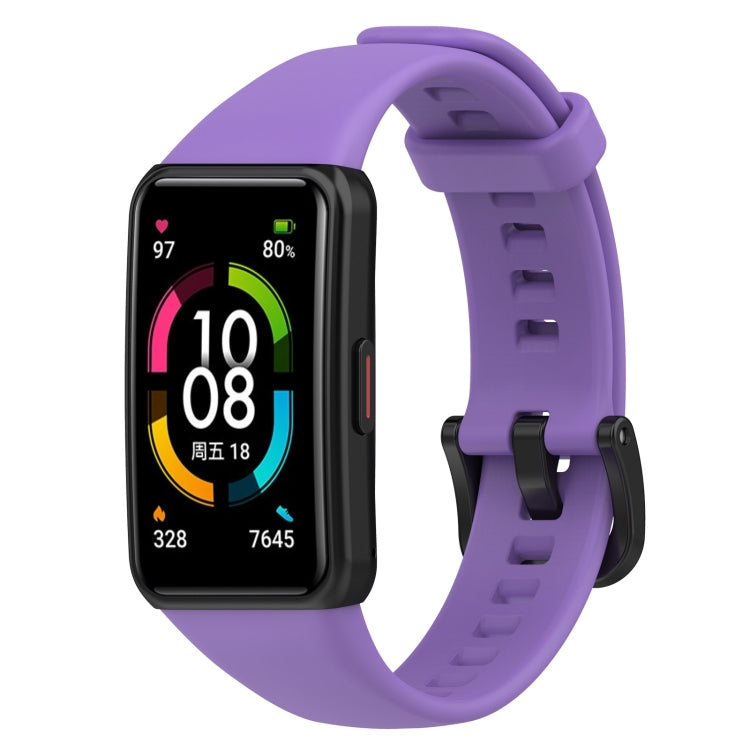 For Honor Band 7 Silicone Watch Band