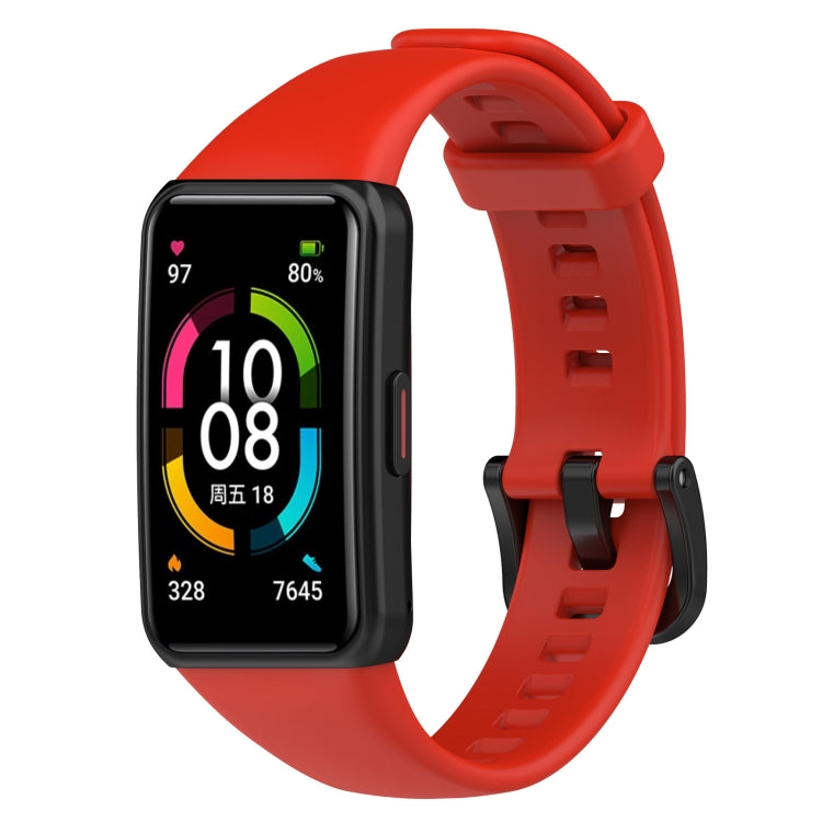 For Honor Band 7 Silicone Watch Band