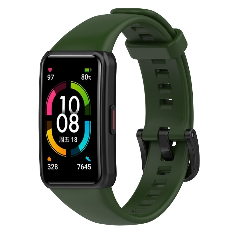 For Honor Band 7 Silicone Watch Band