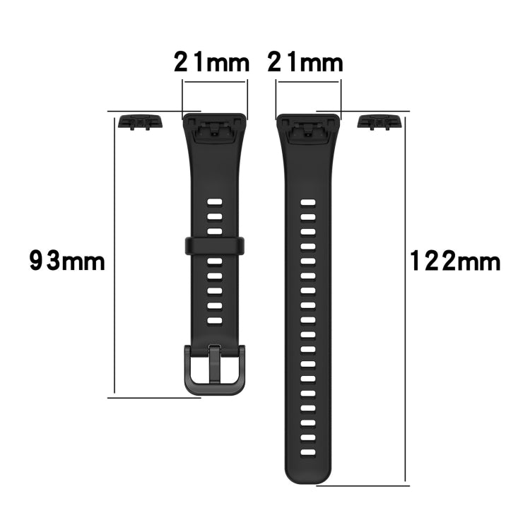 For Honor Band 7 Silicone Watch Band