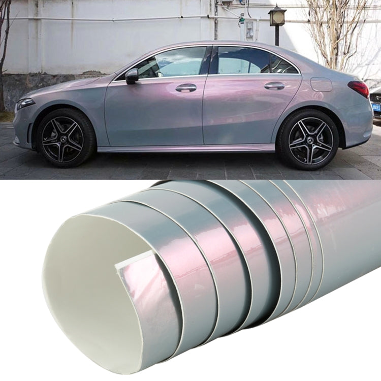 5 x 0.5m Auto Car Decorative Wrap Film Bicolor Candy PVC Body Changing Color Film
