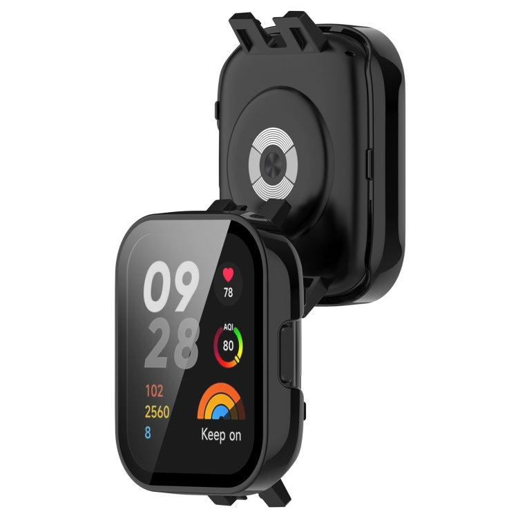For Xiaomi Redmi Watch 3 PC + Tempered Film Integrated Watch Protective Case