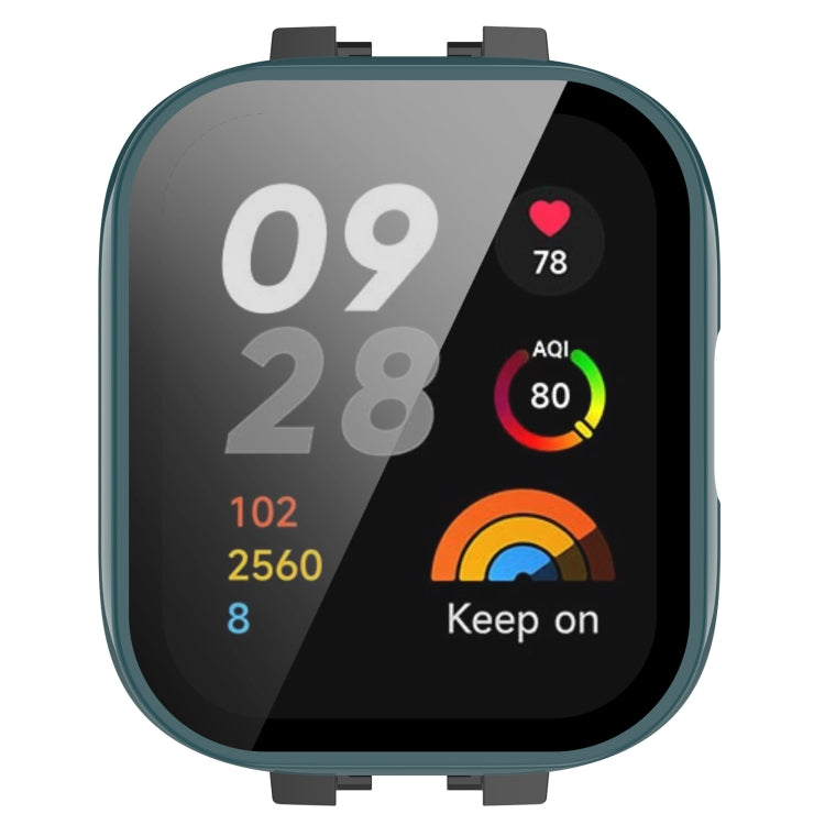 For Xiaomi Redmi Watch 3 PC + Tempered Film Integrated Watch Protective Case