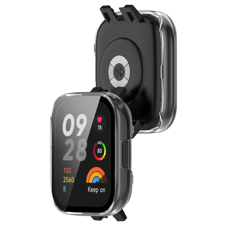 For Xiaomi Redmi Watch 3 PC + Tempered Film Integrated Watch Protective Case