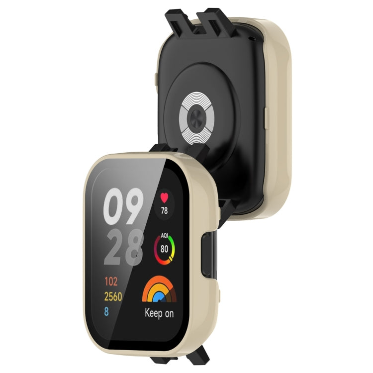 For Xiaomi Redmi Watch 3 PC + Tempered Film Integrated Watch Protective Case