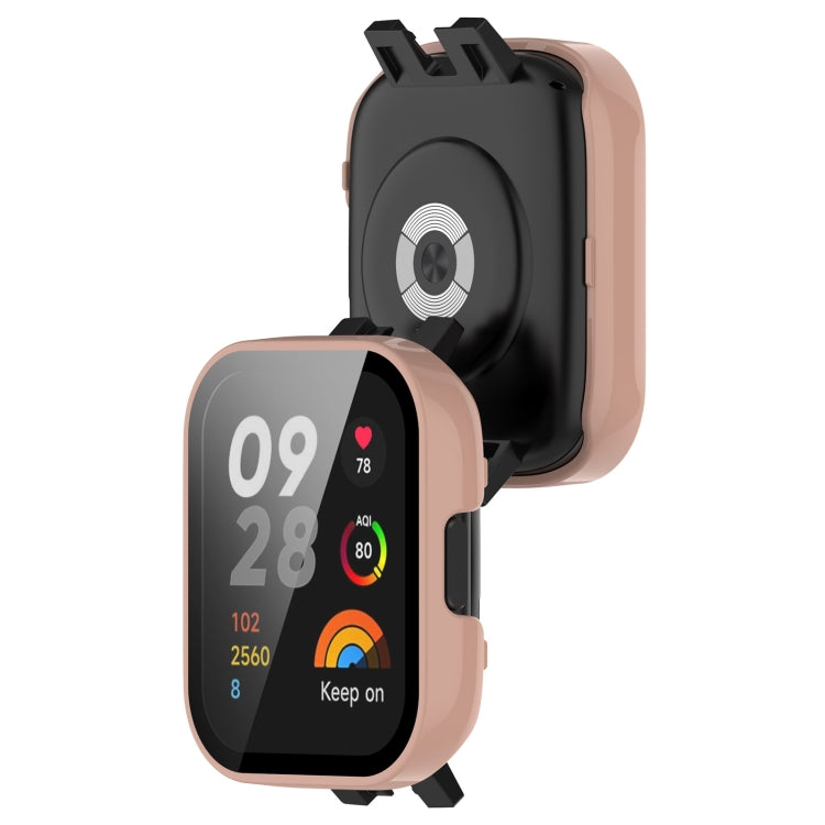 For Xiaomi Redmi Watch 3 PC + Tempered Film Integrated Watch Protective Case