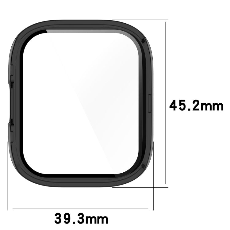 For Xiaomi Redmi Watch 3 PC + Tempered Film Integrated Watch Protective Case