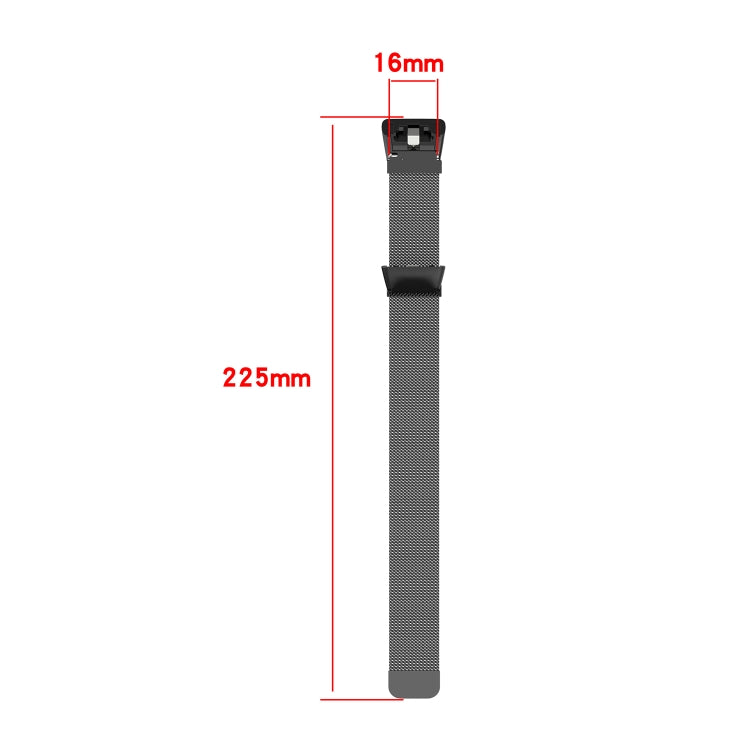 For Honor Band 7 Milan Magnetic Metal Watch Band