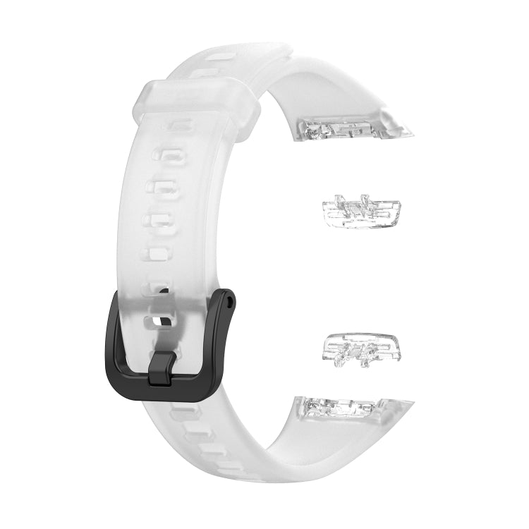 For Honor Band 7 Transparent TPU Watch Band