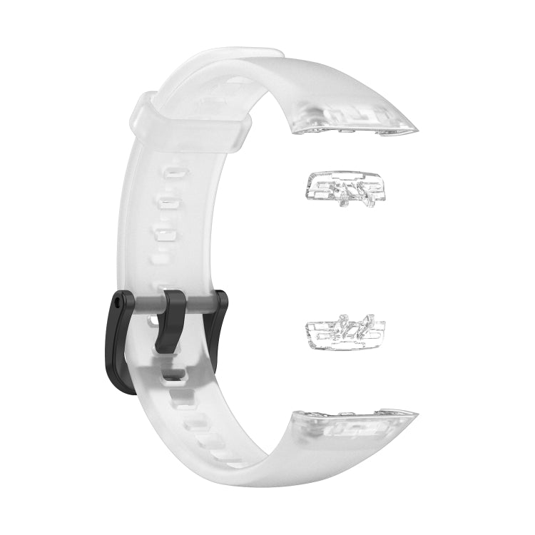 For Honor Band 7 Transparent TPU Watch Band