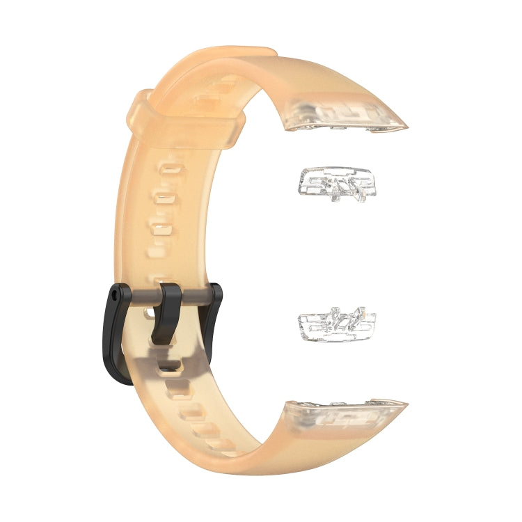 For Honor Band 7 Transparent TPU Watch Band