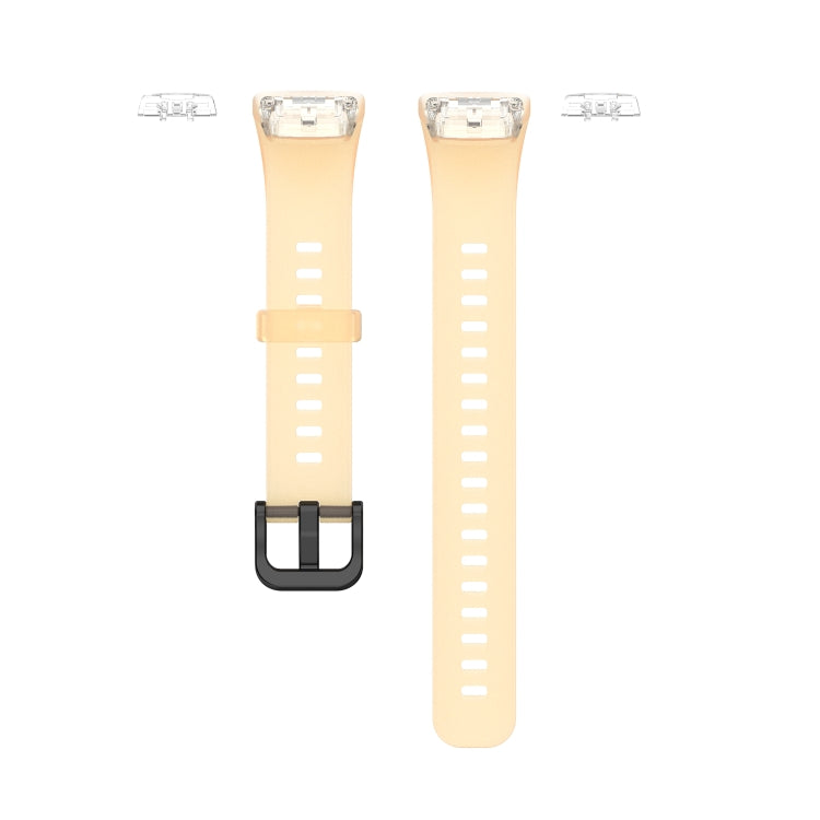 For Honor Band 7 Transparent TPU Watch Band