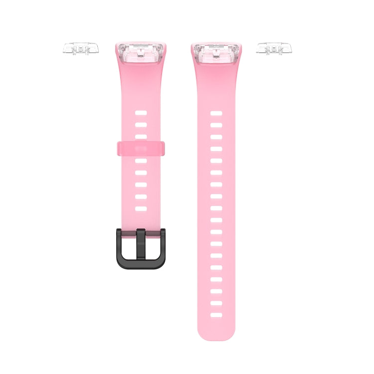 For Honor Band 7 Transparent TPU Watch Band