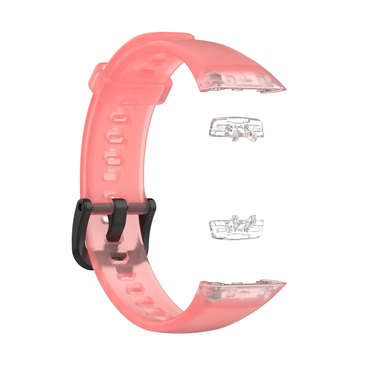 For Honor Band 7 Transparent TPU Watch Band